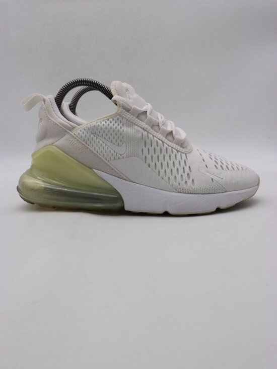 Nike Shoes - Nike Air Max 270 Youth 6 Womens 7.5 Running Athletic White Sneakers 943345-103